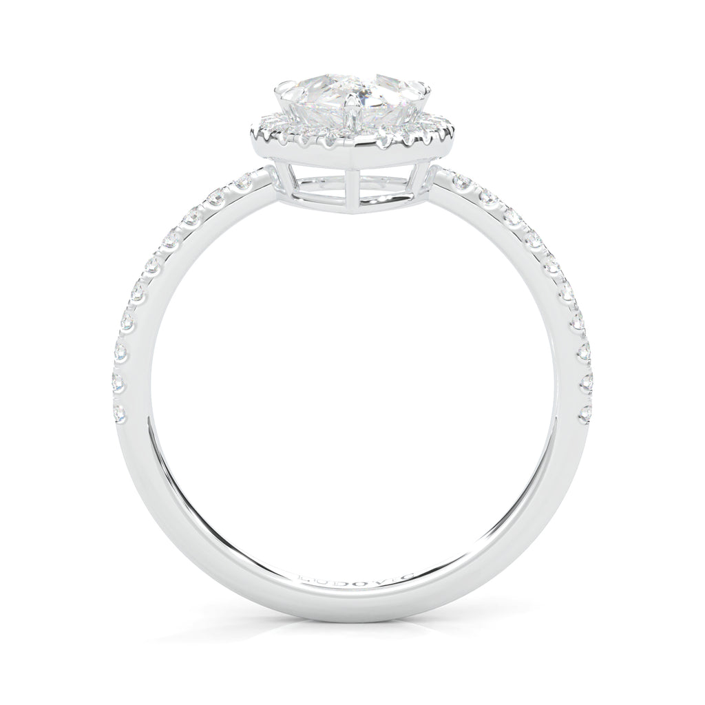The Fair Twist Moissanite Wedding Set