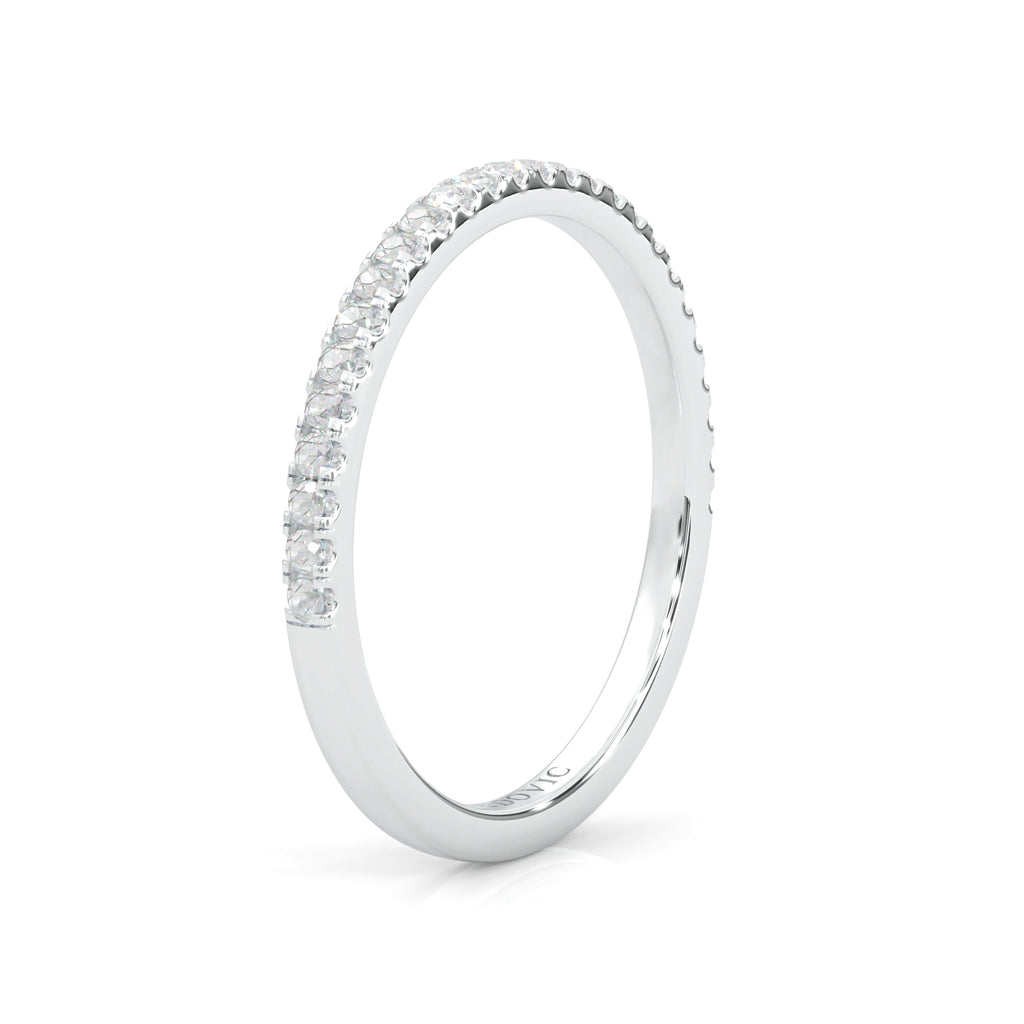 The Fair Twist Moissanite Wedding Set