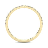 French Four Claw Wedding Set ( Yellow Gold )