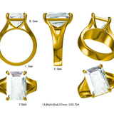 10K Yellow Gold – Setting Only (Judith)