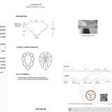 Lab Diamond Pear Cut 7.01ct (Special Deal) (E - VVS2 - Excellent) (1 stone available)