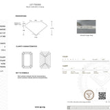 Lab Emerald Cut 7.00ct (Special Deal) (E - VVS2 - Excellent) (1 stone available)