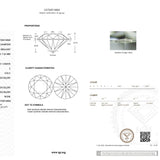 Lab Diamond Round Cut  7.01ct (Special Deal) (E - VVS2 - Excellent) (1 stone available)