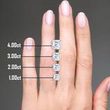 Lab-Grown Diamond Loose Stone – Asscher Cut