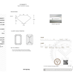 IGI certificate LG745520771: 10.60 ct, F color, VVS2 clarity