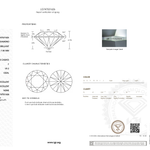 IGI certificate LG747531626: 7.05 ct, F color, VS2 clarity