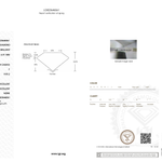 IGI certificate LG823646561: 8.09 ct, F color, VVS2 clarity