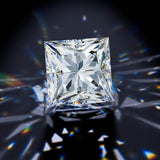 Custom Moissanite Loose Stones (Princess Cut - D VVS1)