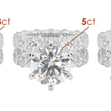 Supernova II - Ludovic Wedding Band (Platinum-Plated Silver)