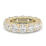 Supernova II - Ludovic Wedding Band ( Yellow Gold )