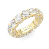 Supernova II - Ludovic Wedding Band ( Yellow Gold )
