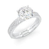 The Crystals Moissanite Wedding Set