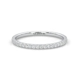 Ludovic Concealed Crown Wedding Set Radiant Cut (14k Solid Gold)