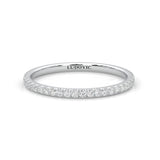 Wedding set lab diamond 7ct main stone 18k white gold