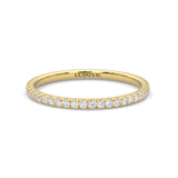 Ludovic Concealed Crown Wedding Set Radiant Cut (14k Solid Yellow Gold)