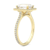 la Bague Immonde Moissanite Engagement Ring ( Yellow Gold 14K )