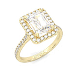 la Bague Immonde Moissanite Engagement Ring ( Yellow Gold 14K )