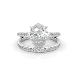 The Stella Nova Moissanite Engagement Ring (14k Solid Gold)