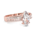 Wedding Set 7 ( Rose Gold )