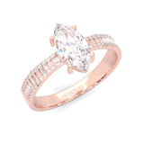 Wedding Set 7 ( Rose Gold )