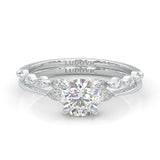 The Luminous Moissanite Wedding Set