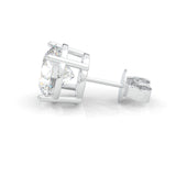 The Pure Seal Moissanite Earrings