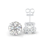 The Pure Seal Moissanite Earrings