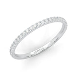 Wedding set lab diamond 7ct main stone 18k white gold