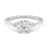 The Luminous Moissanite Wedding Set