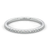 The Luminous Halo Moissanite Wedding Set (White Gold 14k)