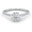 The Luminous II Moissanite Engagement Ring