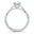 The Vintage Lunar Moissanite Wedding Set