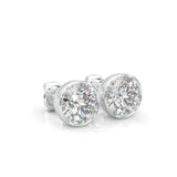 The Lavish Vow Moissanite Earrings