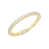 The Fair Twist Moissanite Wedding Set ( Yellow Gold )