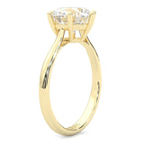 Ludovic Moissanite Ring™ Yellow Gold