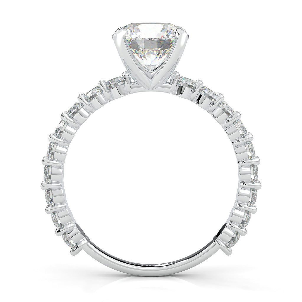 The Impossible Star Moissanite Engagement Ring