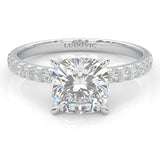 The Darling Bond Moissanite Engagement Ring (14k Solid Gold)