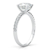 The Darling Bond Moissanite Engagement Ring (14k Solid Gold)