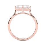 The Elara Moissanite Engagement Ring ( Rose Gold 14k )