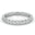 l'Amulette Exotique Moissanite Eternity Ring