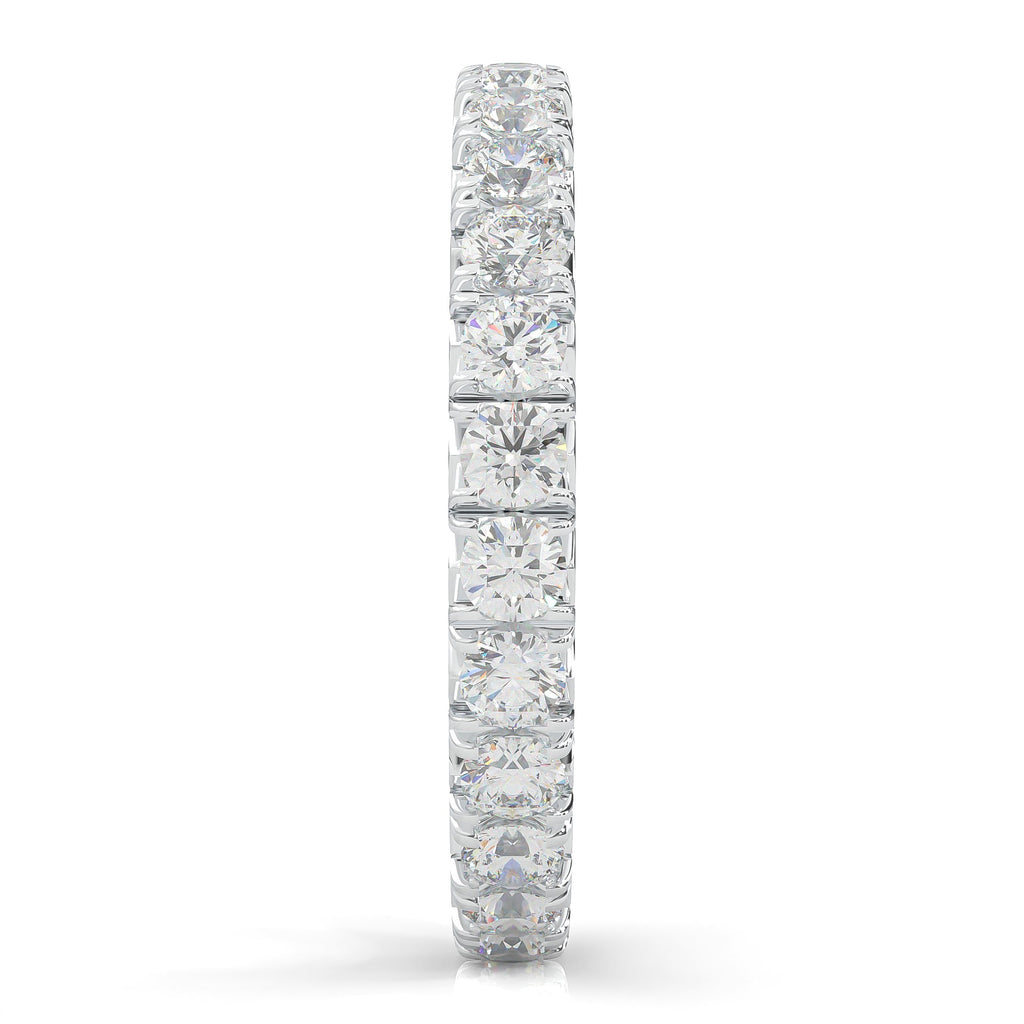 l'Amulette Exotique Moissanite Eternity Ring
