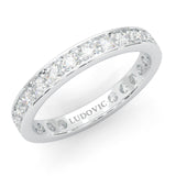 The Dearest Vigor Moissanite Eternity Ring