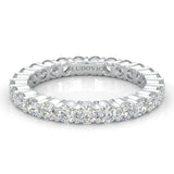 The Peace Passion Moissanite Eternity Ring