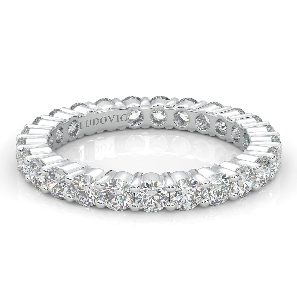 The Peace Passion Moissanite Eternity Ring