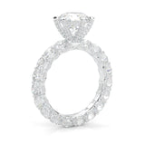 Supernova II - Ludovic Moissanite Ring (3-Carat Main Stone)