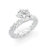 Supernova II - Ludovic Moissanite Ring (3-Carat Main Stone)