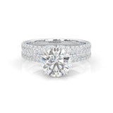 French Four Claw Wedding Set