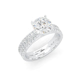 French Four Claw Wedding Set