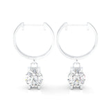 The Frozen Beauty Moissanite Earrings