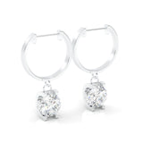 The Frozen Beauty Moissanite Earrings